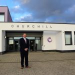 New Churchill Academy headteacher Chris Komodromos